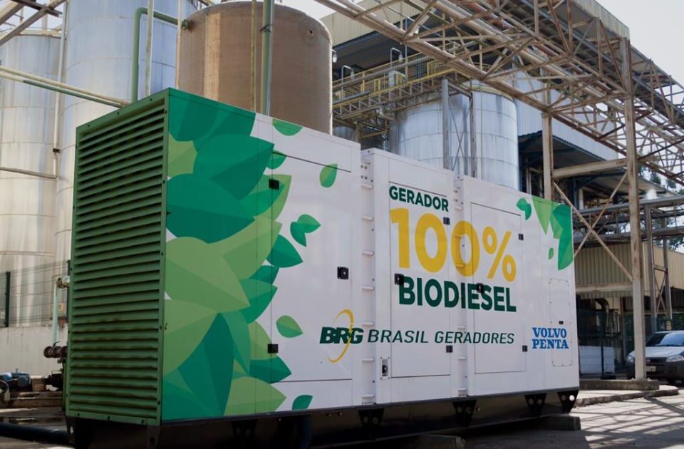 gerador de energia industrial