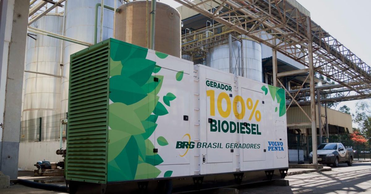 gerador de energia industrial