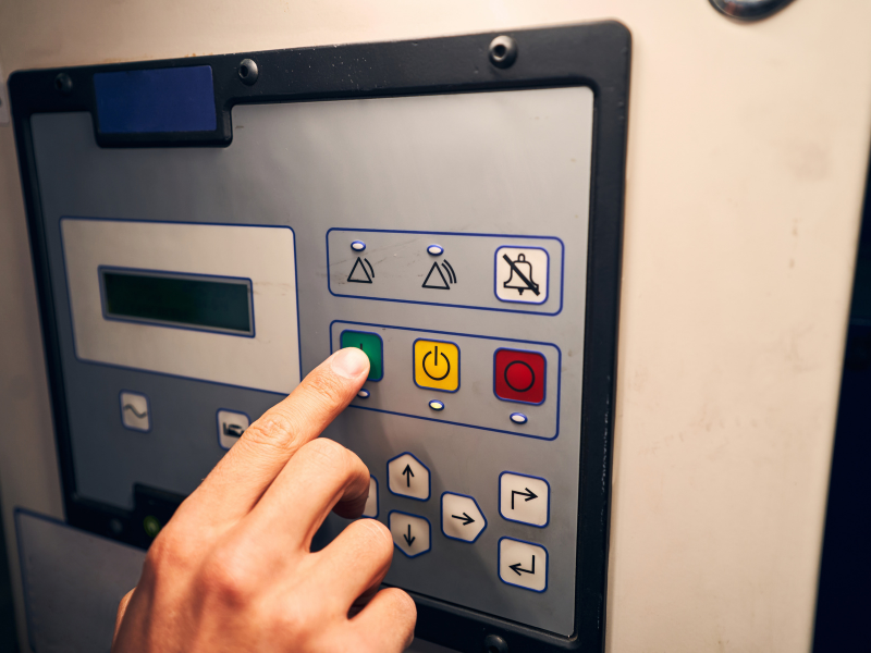 como ligar gerador de energia
